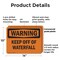 Signmission Keep Off Of Waterfall, 14 in W x Rectangle, Plastic OS-2PACK-WS-P-1014-L-12216 - alternate 3